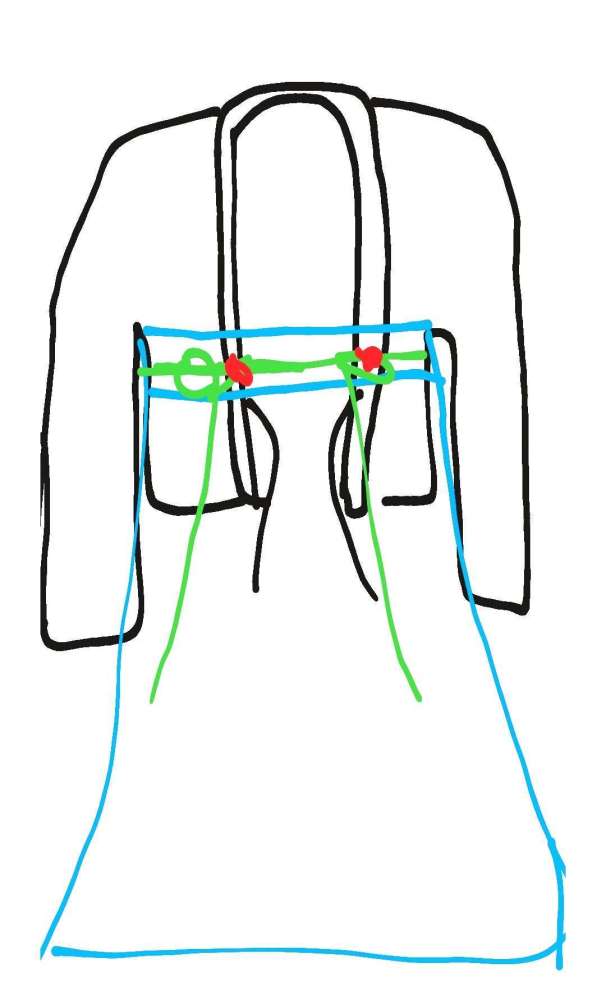 齐胸襦裙|唐朝齐胸襦裙很美却容易掉？小姐姐这么做，怎么蹦跶都不掉