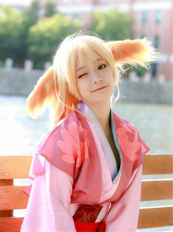 国漫女神变成真人后小舞可爱灵动焰灵姬从动漫中走出来了