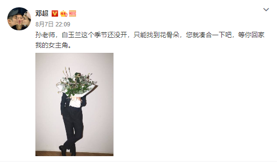 孙俪|孙俪为陪老公被晒伤，邓超挨个评论她动态，炫耀老婆铁粉身份表白