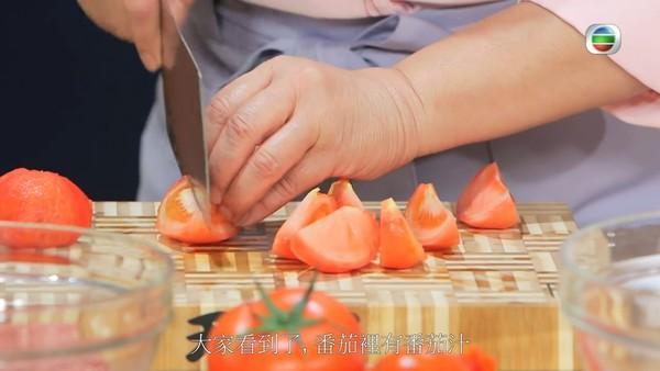江美仪|夸张！TVB人气女星美食节目用40个番茄做茄牛汤，网友：太浪费