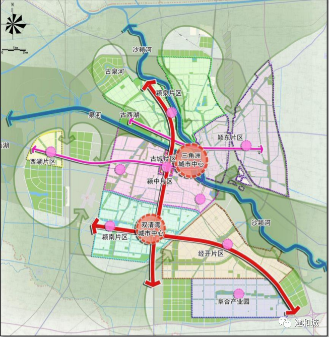 阜阳市道路最新规划图图片