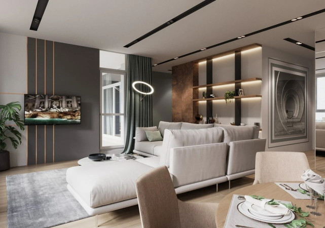 165㎡现代轻奢风格软装设计,营造低调奢华感!