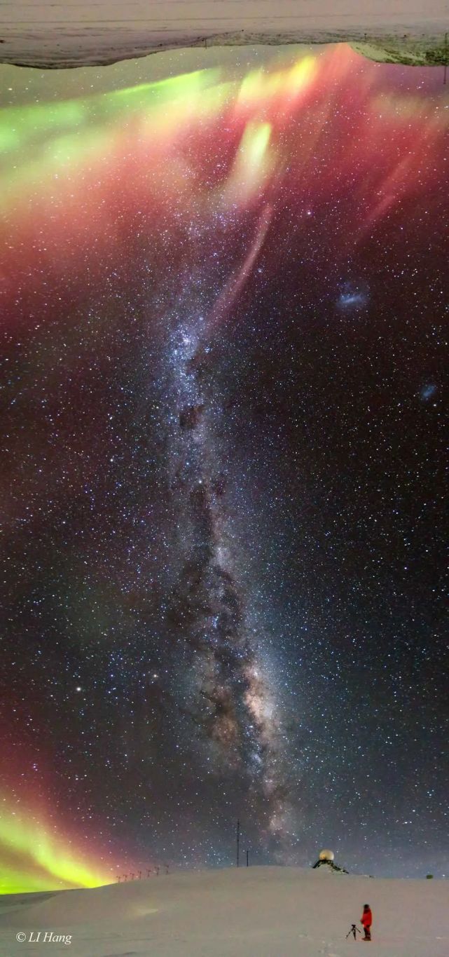 南极昆仑站的满天星辰 腾讯网