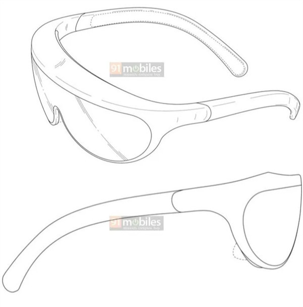 三星AR眼镜由金属和玻璃材质组成