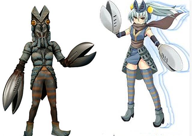 怪兽拟人化后巴尔坦星人乖巧可爱格利扎则像极了正派角色