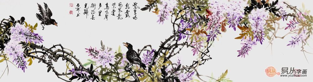 花鸟画|客厅挂什么字画比较好 这些花鸟画有你想要的