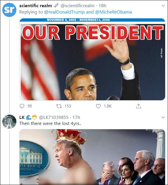 唐纳德·特朗普|特朗普：要不是奥巴马工作差劲，根本就没有我这个总统