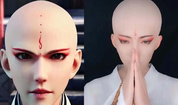 小伙cos"妖僧无心",本以为是辣眼睛系列,结果网友集体沦陷!