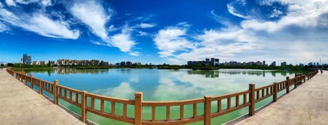 雨后又见银川蓝|宝湖公园|银川|白云