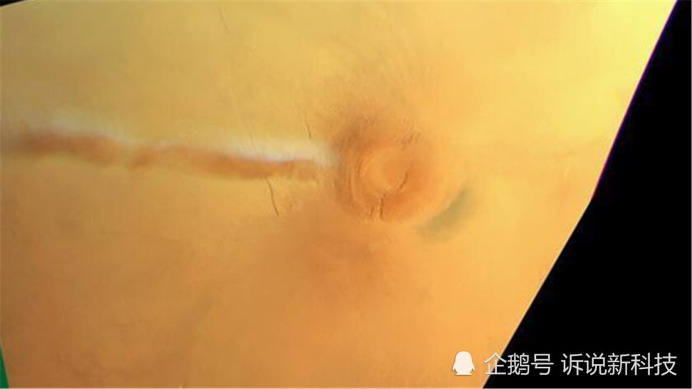 火星|火星出现细长白色结构，长度达1800公里，火星火山爆发了？