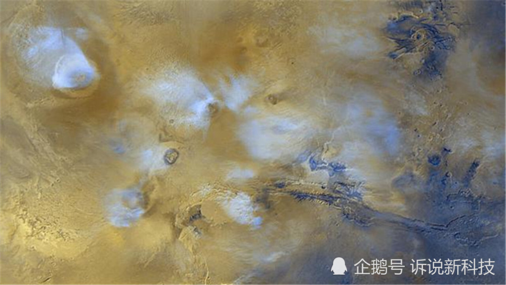 火星|火星出现细长白色结构，长度达1800公里，火星火山爆发了？