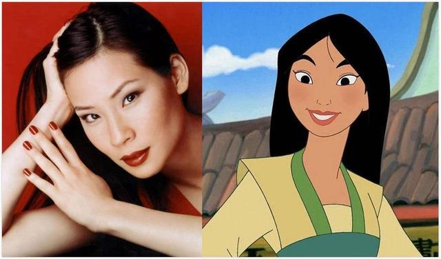 毕竟从原漫画人物原型对比,唯有刘玉玲更加适合花木兰的形象,也很有