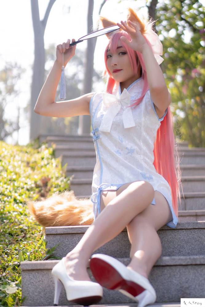 cosplay玉藻前旗袍cos那当然是绝对服从啦