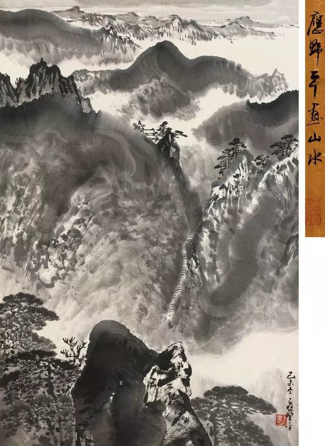 应野平|他的山水画笔墨苍润拙朴，连日本人都赞他：“中国山水画家第一人”！