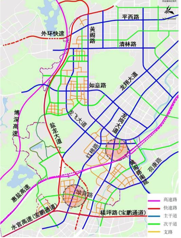 龙岗大运片区最新发展规划来了16所中小学25所幼儿园8条轨道2个综合