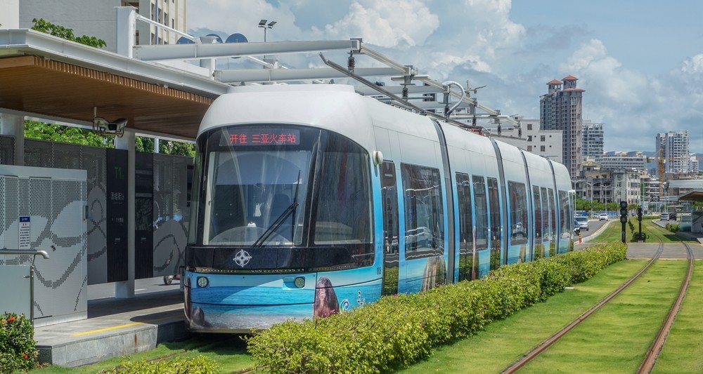 三亚有轨电车即将正式开通 票价3元有点小贵
