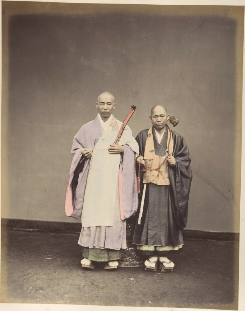 老照片1870年代的日本正是日本明治时代 腾讯新闻