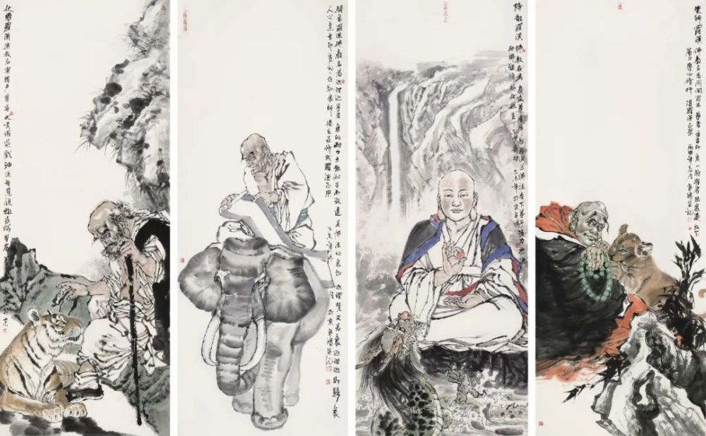 张希鸿|墨痕心语—著名人物画家张希鸿先生作品