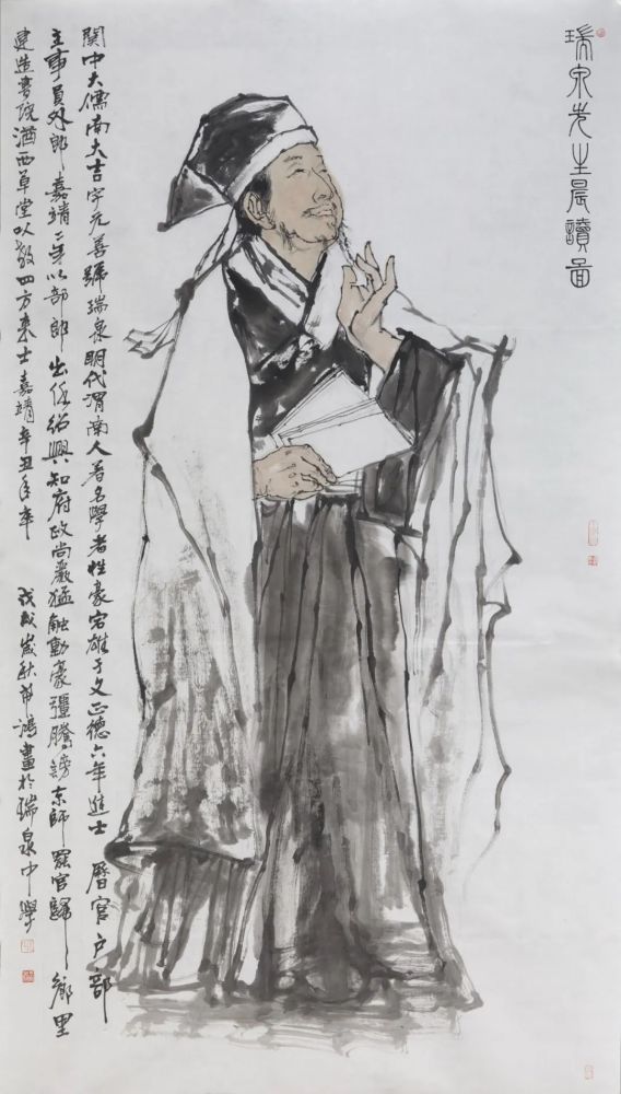 张希鸿|墨痕心语—著名人物画家张希鸿先生作品