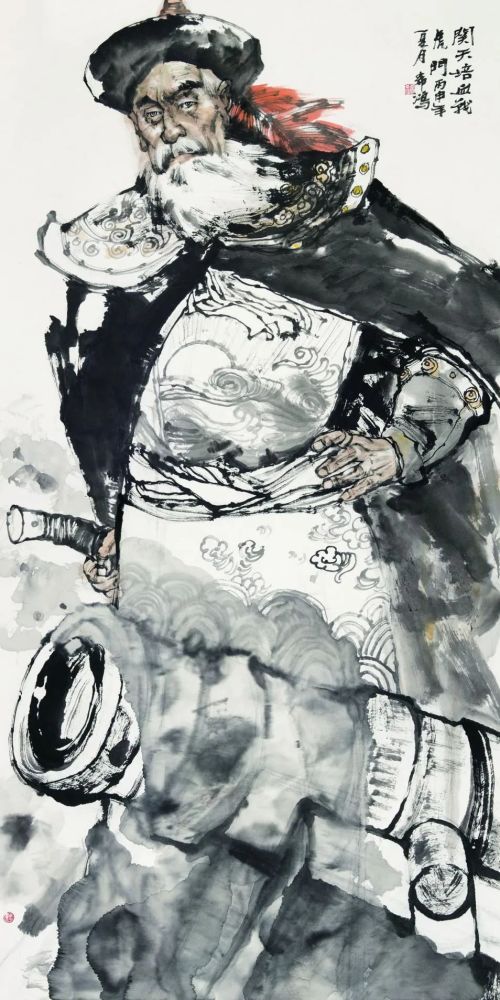 张希鸿|墨痕心语—著名人物画家张希鸿先生作品