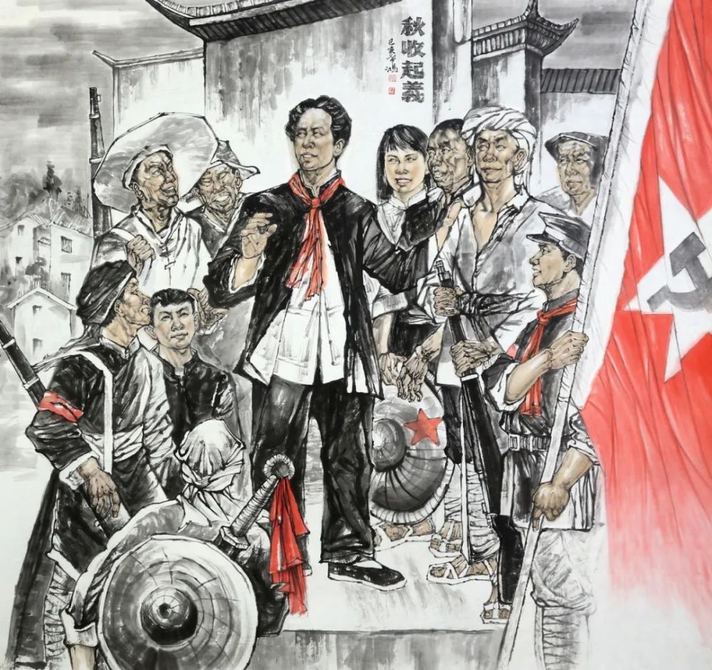 张希鸿|墨痕心语—著名人物画家张希鸿先生作品