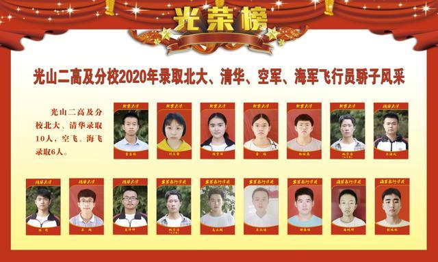 光山二高2020高考状_喜报|光山二高及分校2020年高考成绩公布