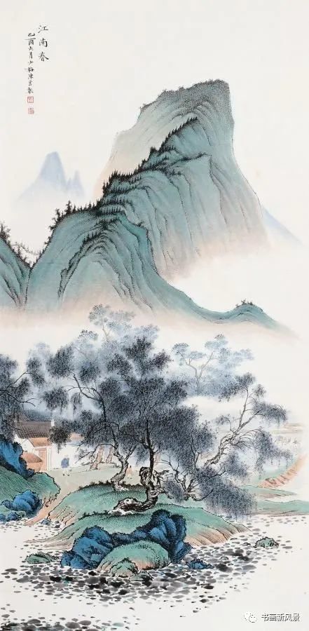 陈少梅|他的山水，南北融合，美如仙境！