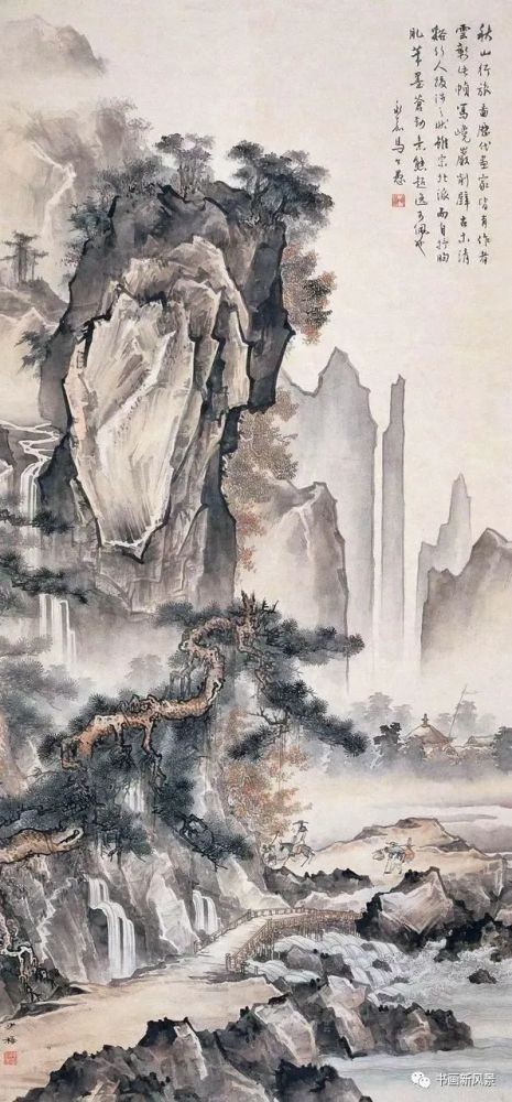 陈少梅|他的山水，南北融合，美如仙境！