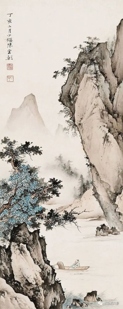 陈少梅|他的山水，南北融合，美如仙境！