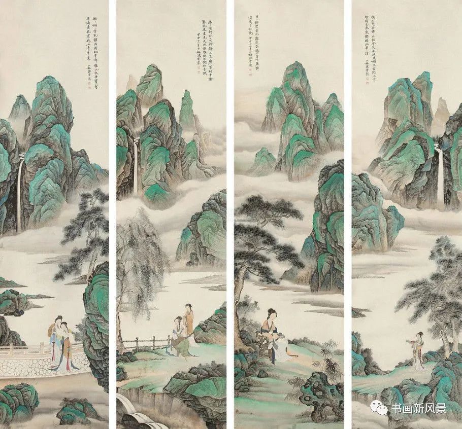 陈少梅|他的山水，南北融合，美如仙境！