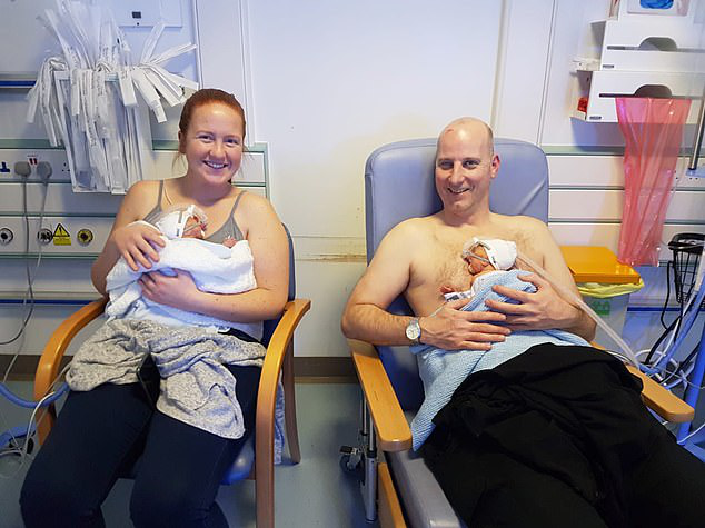 孕妇|怀双胞胎的孕妇早产生下第一个孩子，间隔两天二儿子才出生