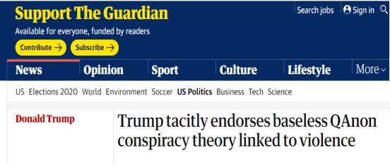 特朗普|张口就来？特朗普称在“拯救世界”：如果美国完了，其他国家也得跟着完