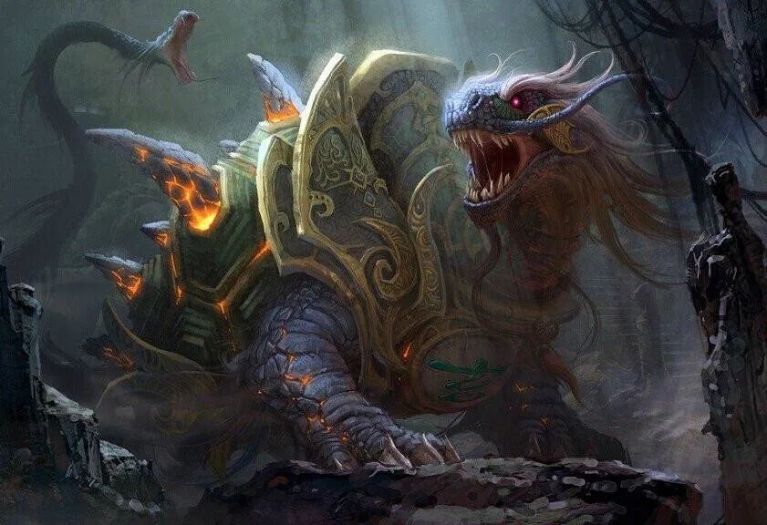 青龙|你只知道四大神兽青龙白虎和朱雀玄武，但是你知道中间的是谁吗？