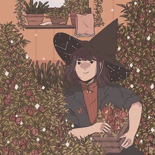 插画|【插画欣赏】人物和场景结合的相当美的一组画面，很有意境！