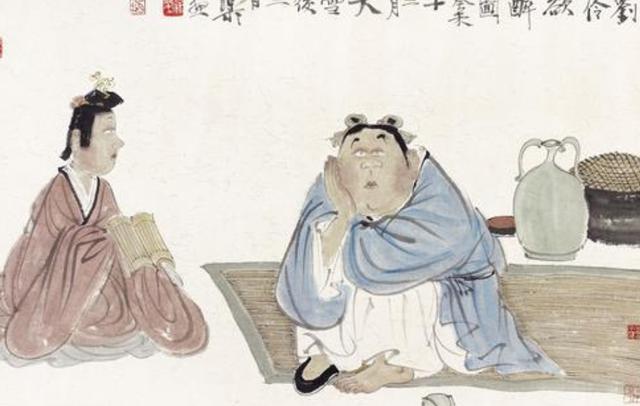 刘伶|“竹林七贤”刘伶：嗜酒如命，被妻子推进酒缸，3天后将酒全喝光
