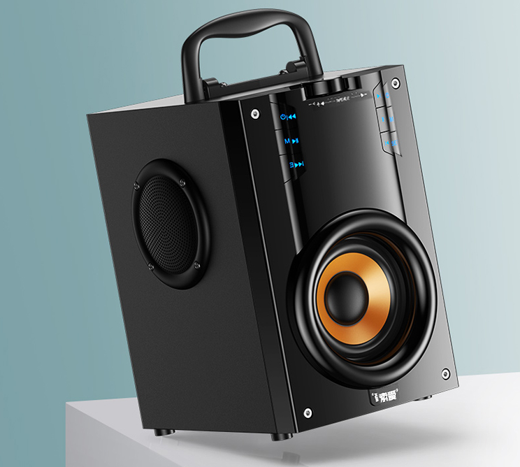 精致户外音箱索爱saq22体验不同的音质享受