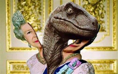 英国女皇蜥蜴人证据图片
