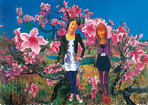 周春芽|这幅画雪藏36年后首拍，8625万！网友不解，专家：放大20倍看眼睛