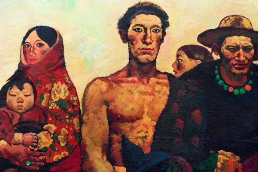 周春芽|这幅画雪藏36年后首拍，8625万！网友不解，专家：放大20倍看眼睛