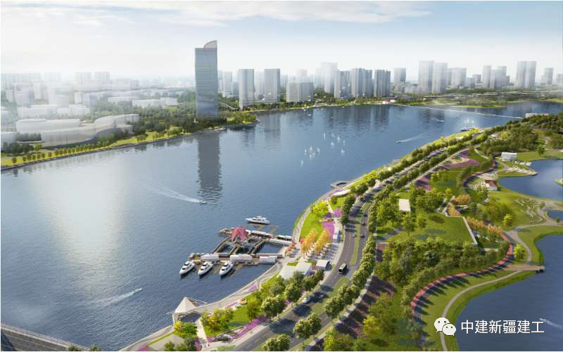 西安浐灞河交汇口周边景观环境提升工程