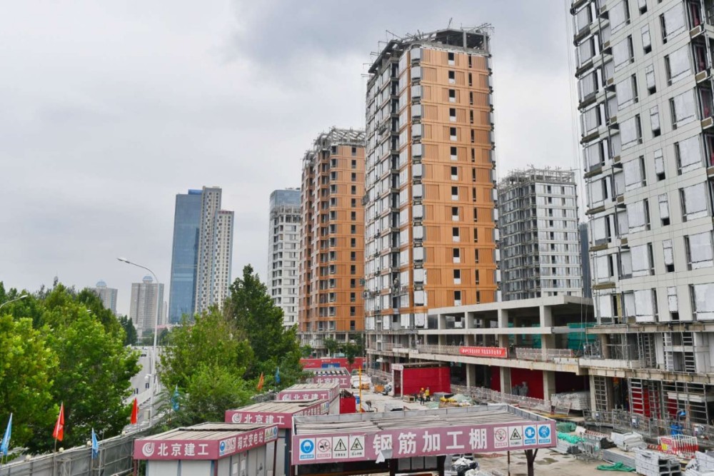 冬奥村|北京冬奥村人才公租房施工冲刺，即将亮出“都市合院”造型