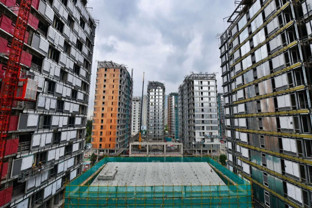 冬奥村|北京冬奥村人才公租房施工冲刺，即将亮出“都市合院”造型