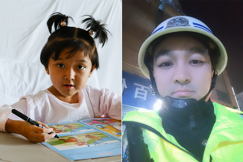 身体里缺失了半块肝脏,而缺失的那部分正在他的女儿温嘉琳身体里生长