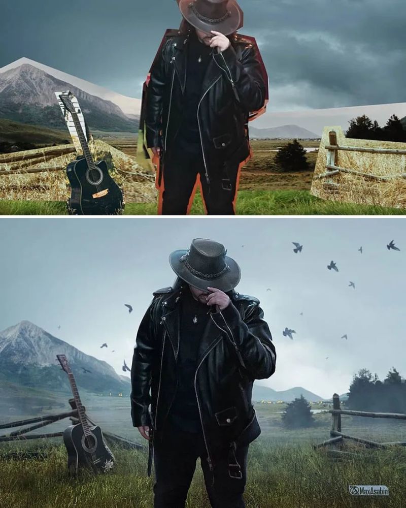 28张那些ps的大神们,真的给你们跪了!