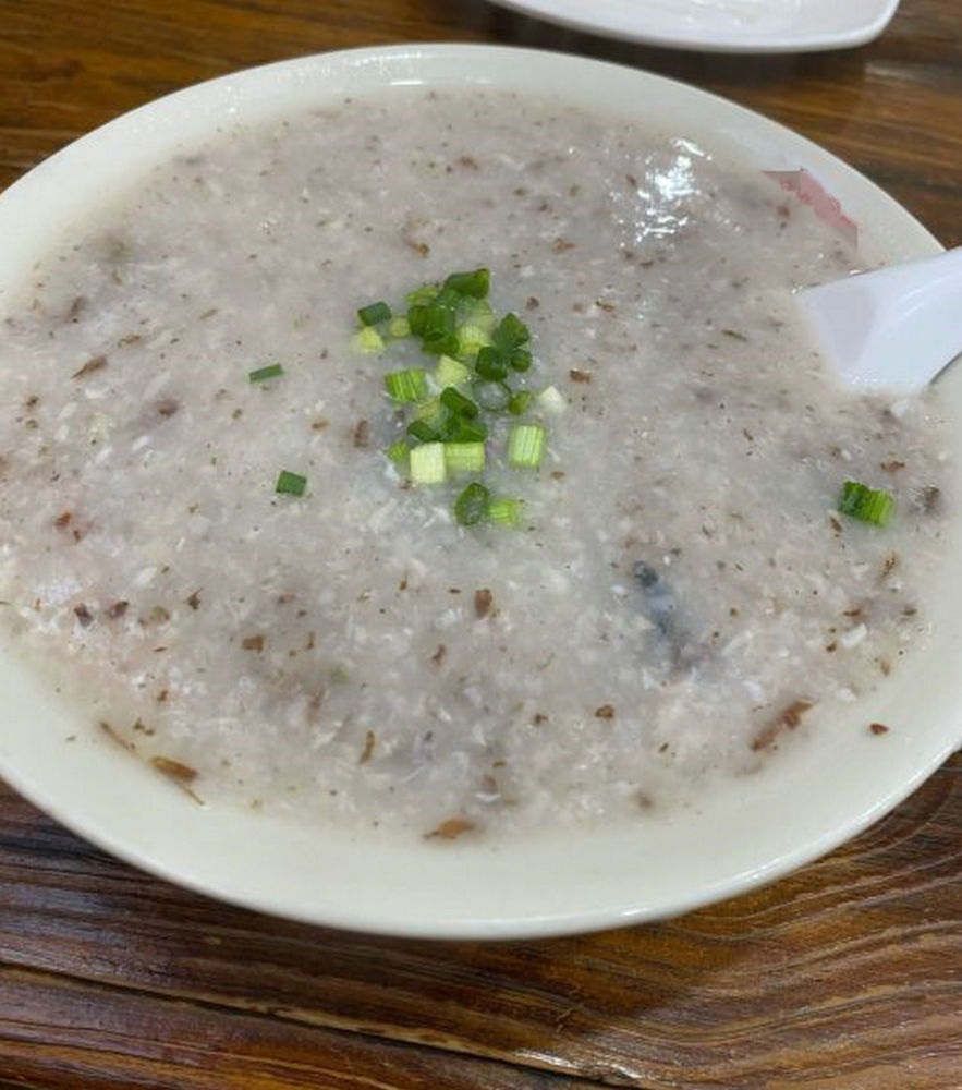 广东中山独特的粥蕉蕾粥和粥做粥底十分鲜美