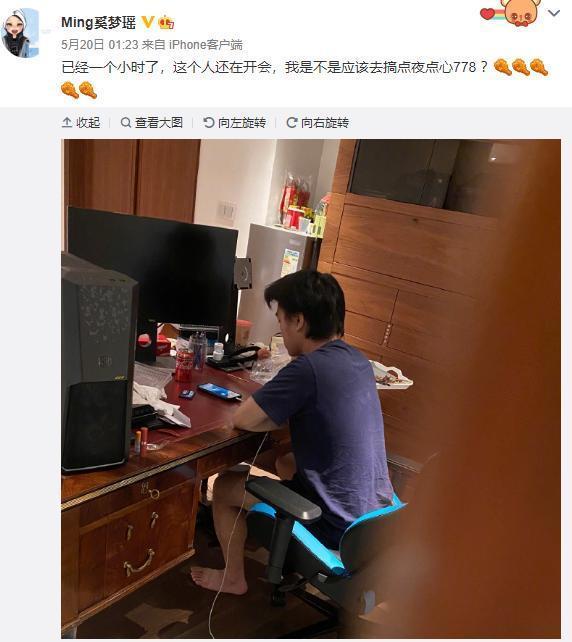 何猷君|网友偶遇奚梦瑶和好友逛街，已恢复超模身材，老公何猷君在家负责带儿子