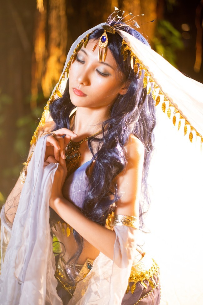 cos赏析:蓝凤冠鸠