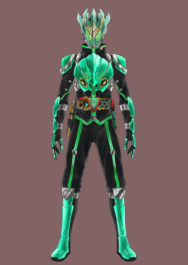 五位原创假面骑士龙玄雷蜓合为一体魔法骑士更显帅气