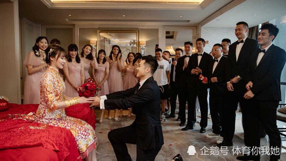 好消息中国男篮冠军孟铎和女篮女神刘格婷正式踏上婚姻殿堂
