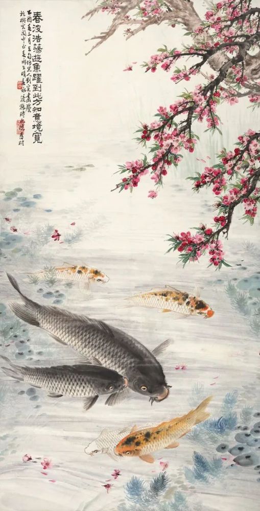 陈旧村|民国画鱼圣手，鲜为人知！